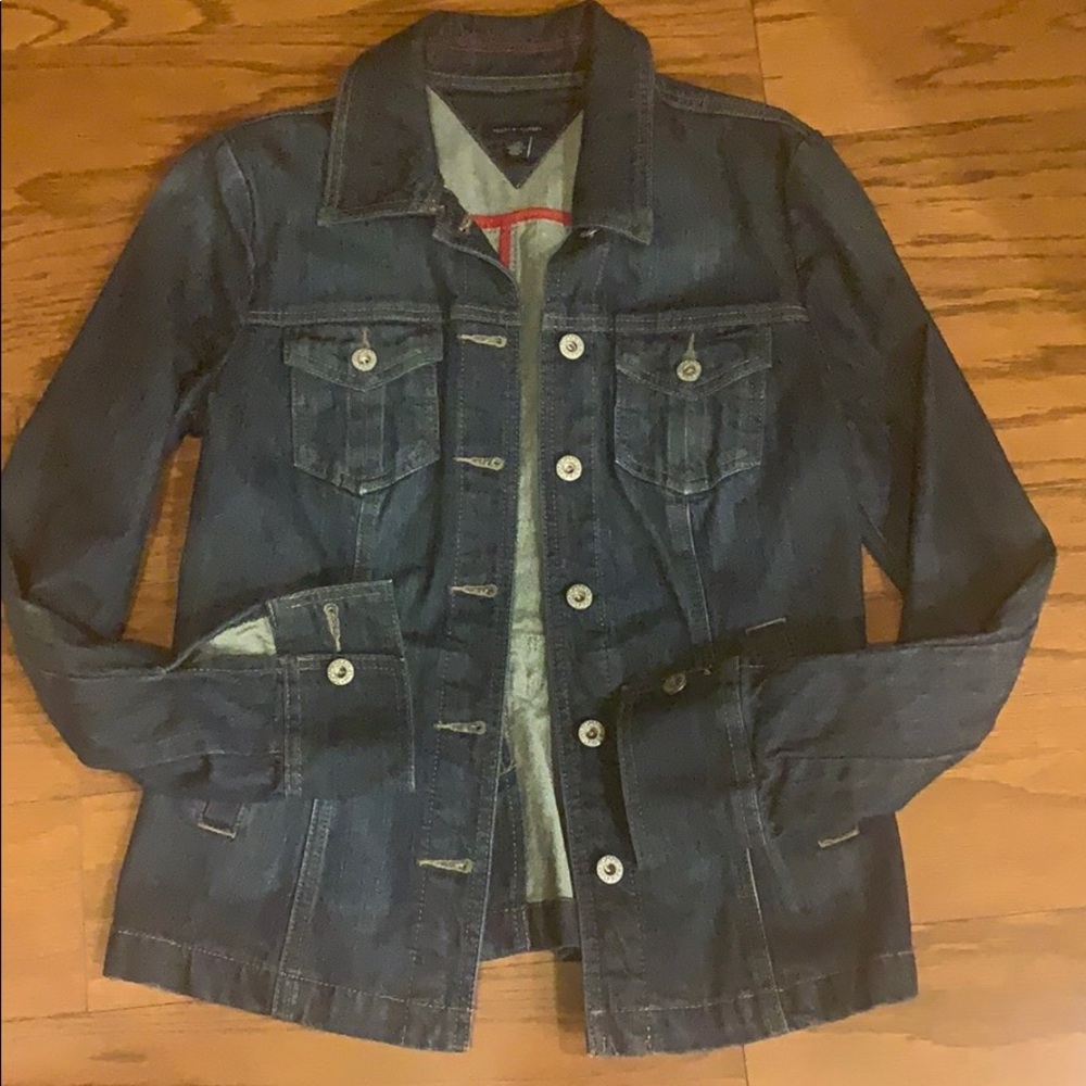 Tommy Hilfiger jean jacket, size S, like new